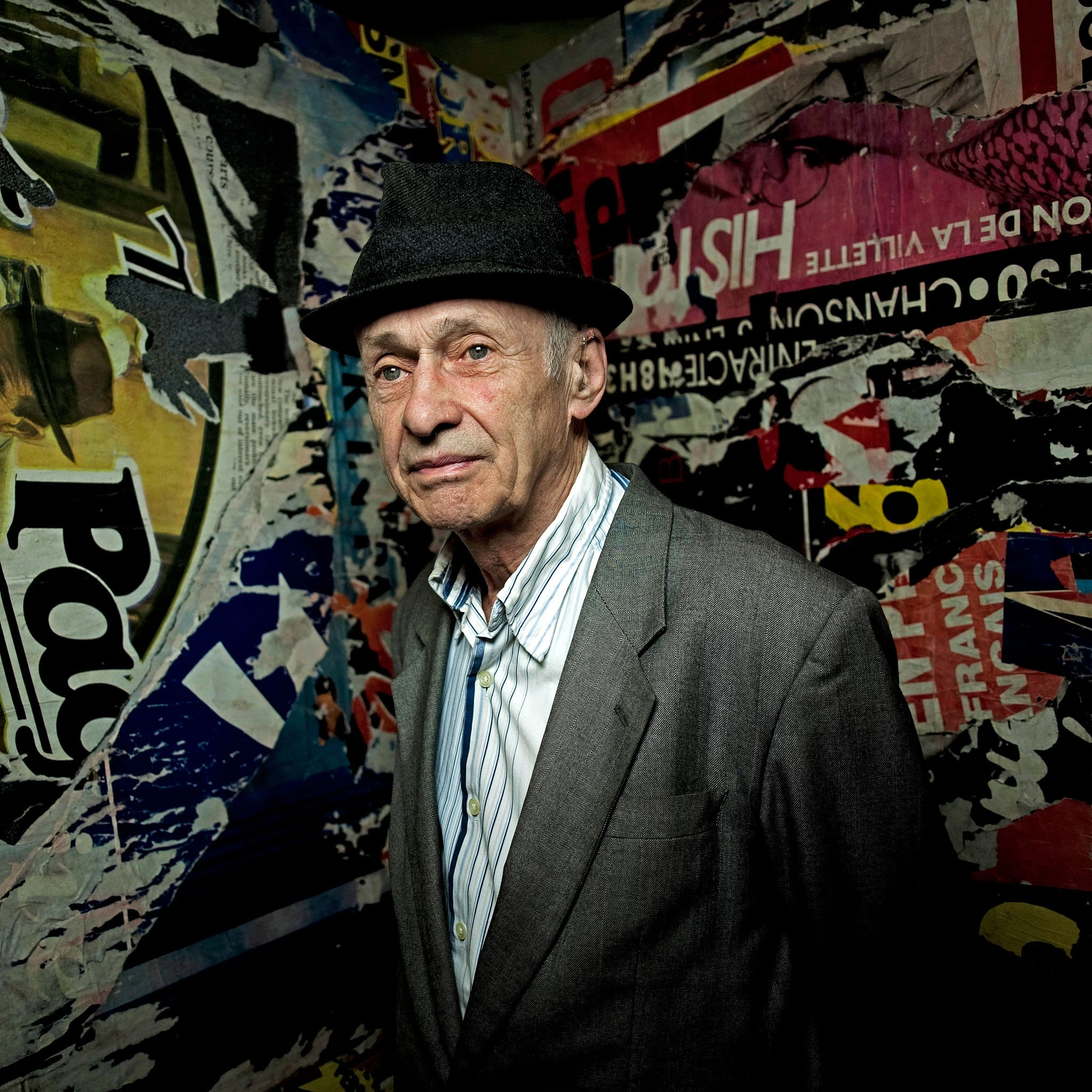 Photo de Jacques Villeglé