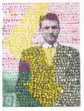 Oeuvre Self Portrait de Isidore Isou